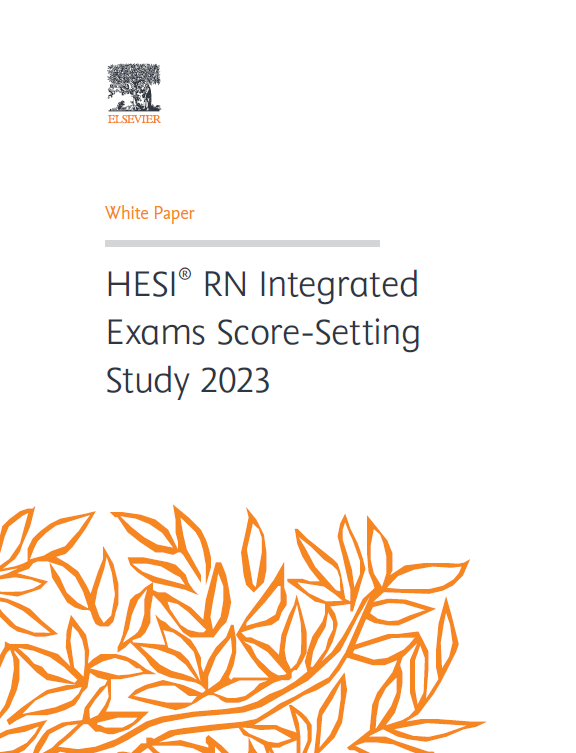 HESI RN Integrated Exams Score Setting_Cover