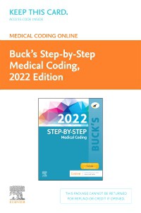 Buck's Medical Coding Online for Step-by-Step Medical Coding, 2022 Edition Access Card
